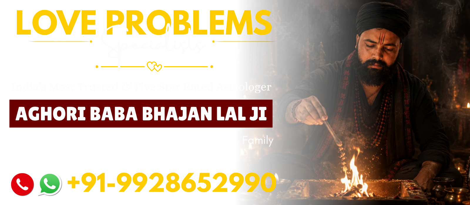 Aghori Baba Bhajan Lal | Hero-Banner